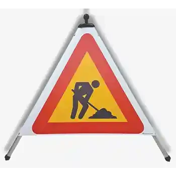 Opozorilna piramida — DELO NA CESTI | EUSIGNAL