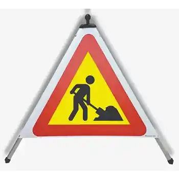 Advarselspyramide — VEJARBEJDE | EUSIGNAL