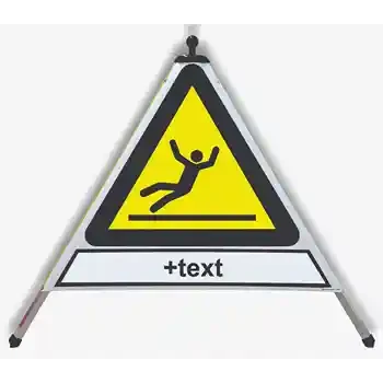 p069019 LIUKAS AJORATA Suomi EUSIGNAL Varoituspyramidi Varoituskolmio