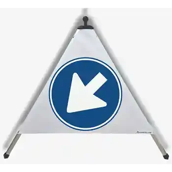 Waarschuwingspiramide — VERPLICHT LINKSAF | EUSIGNAL