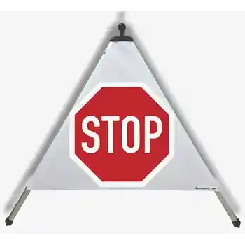 Warnpyramide — STOP | EUSIGNAL