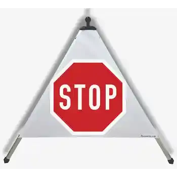 Varseltrekant — STOPP | EUSIGNAL