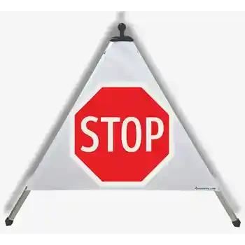 Výstražná pyramída — STOP | EUSIGNAL